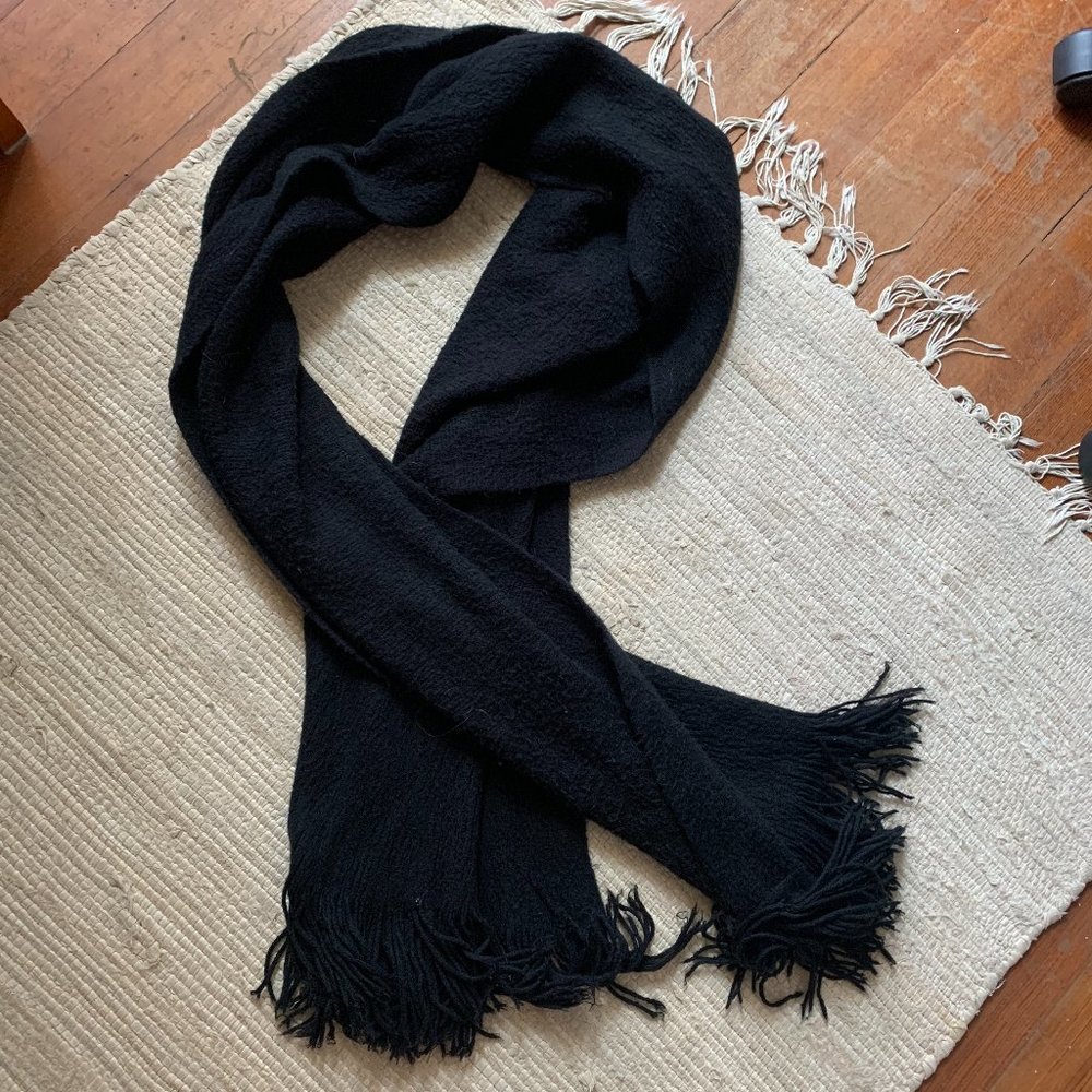 Large Black Scarf